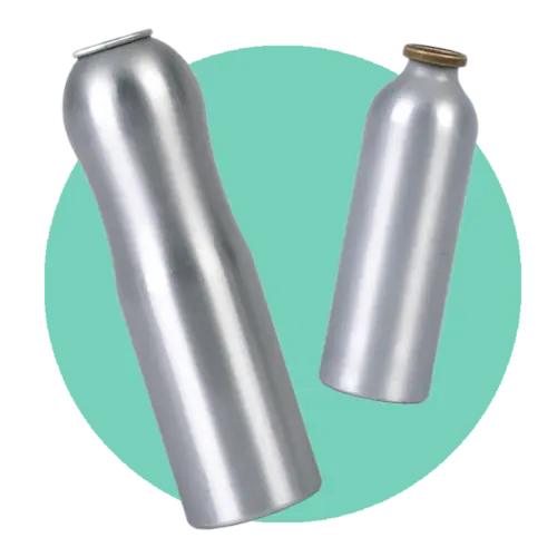 Latas de aerosol de aluminio