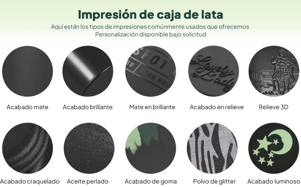 Cajas de metal