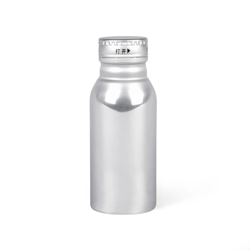 Forma de botellas de lata de aluminio