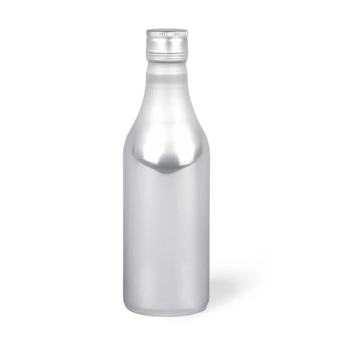 Forma de botellas de lata de aluminio
