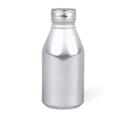 Forma de botellas de lata de aluminio