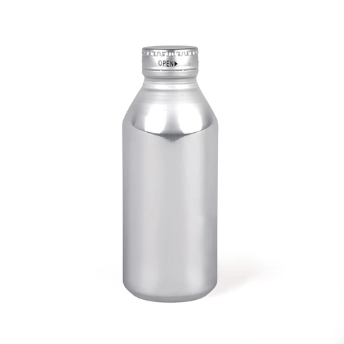 Forma de botellas de lata de aluminio