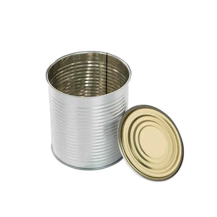 Lata de alimentos de tres piezas