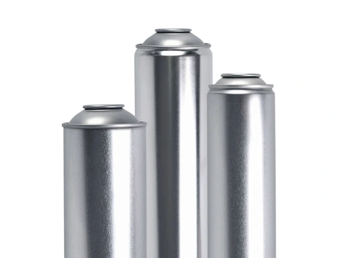 Latas de aerosol de acero