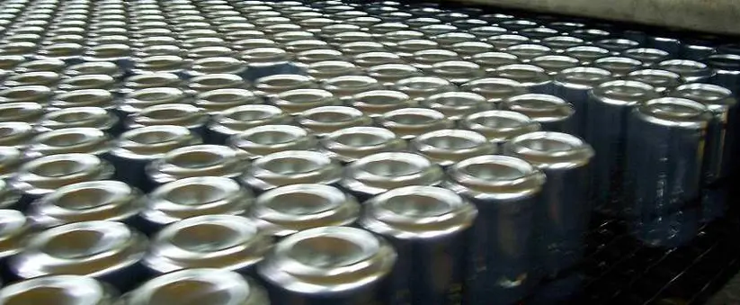 Secado en horno del cuerpo de la lata en la fabricación de latas de aluminio