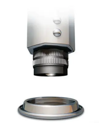 Sistema automático de inspección de calidad para tapas de latas de aluminio en línea de producción